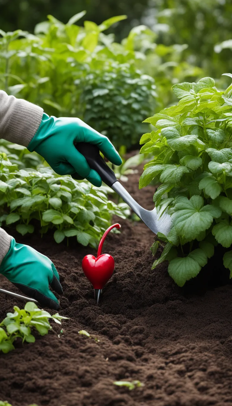 Planting Bleeding Heart