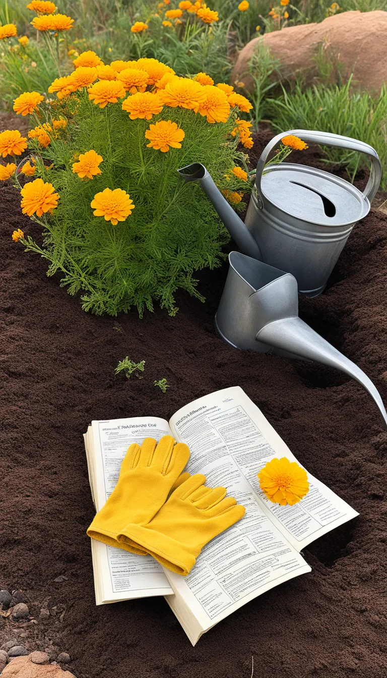 Planting Desert Marigold