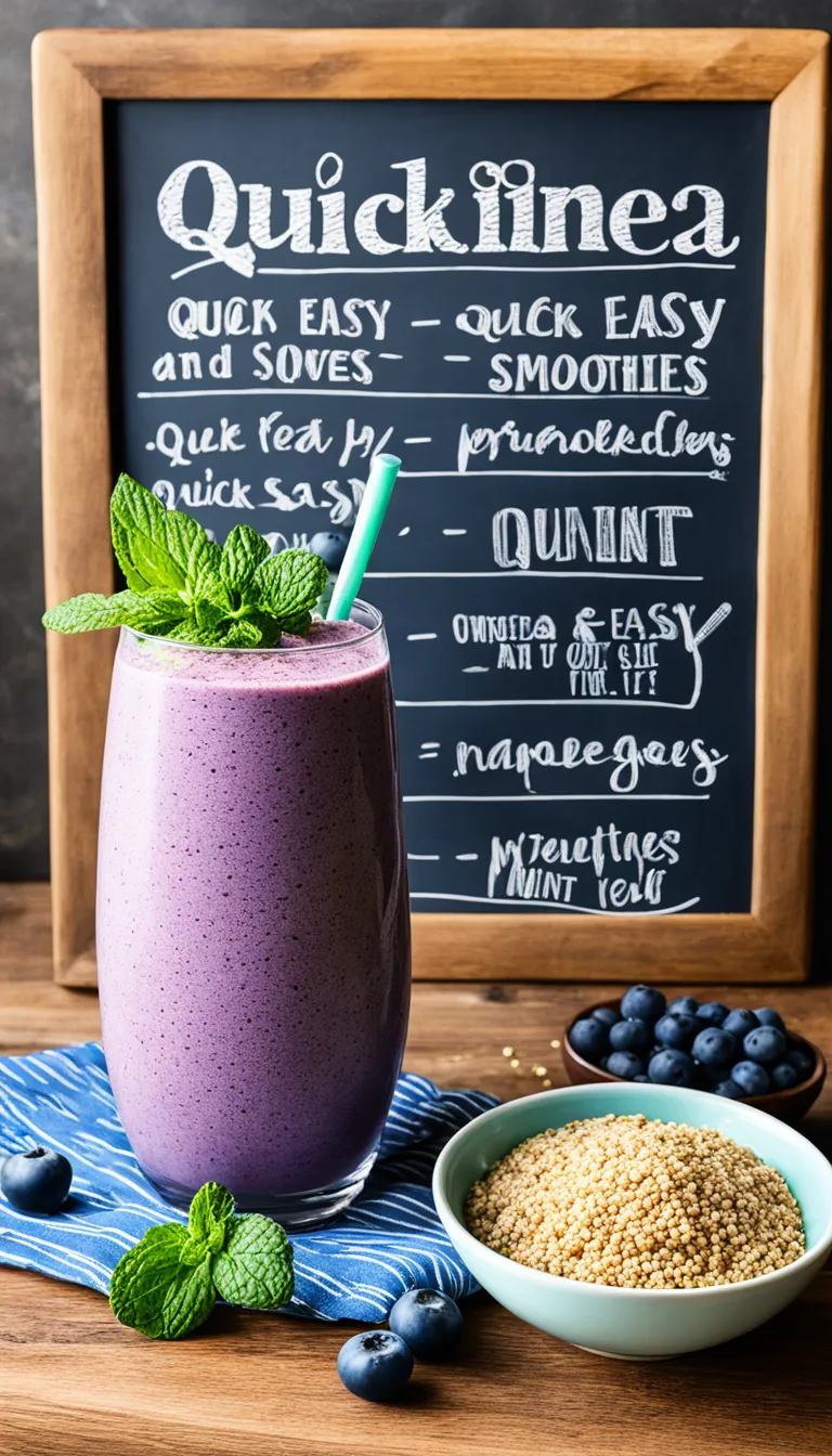 Quick and Easy Quinoa Smoothies