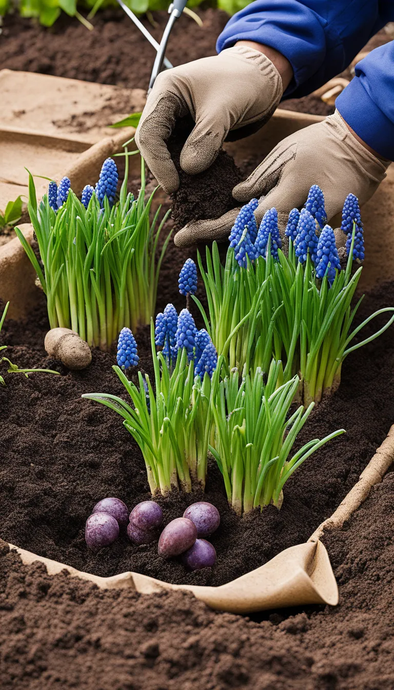 Planting Grape Hyacinth