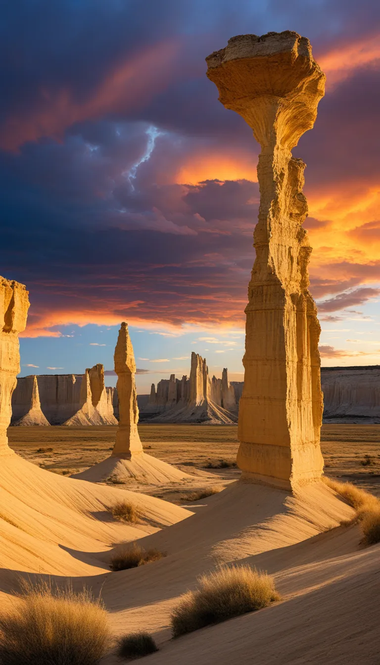 Kansas' Monument Rocks